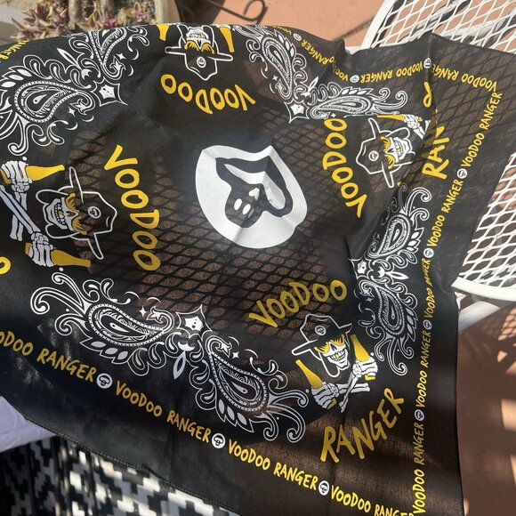 2025 SD Comic-Con Voodoo Ranger Black/Yellow Bandana - Picture 3 of 6